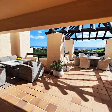 15 First Line Penthouse With Wonderful Seaview Near Duquesa Golf Andalucia Apartment *