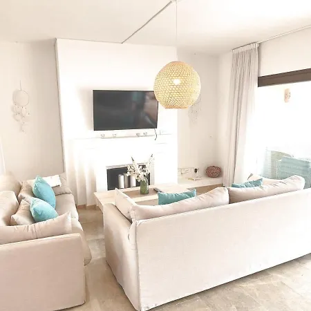 15 First Line Penthouse With Wonderful Seaview Near Duquesa Golf Andalucia