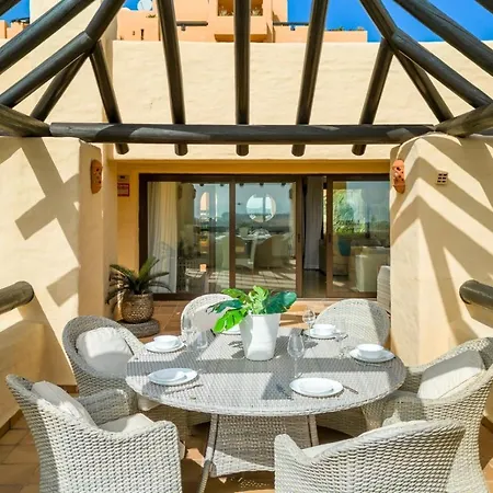 15 First Line Penthouse With Wonderful Seaview Near Duquesa Golf Andalucia